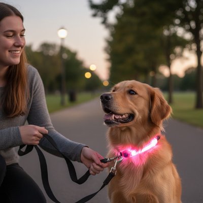 Colliers lumineux pour Chiens 