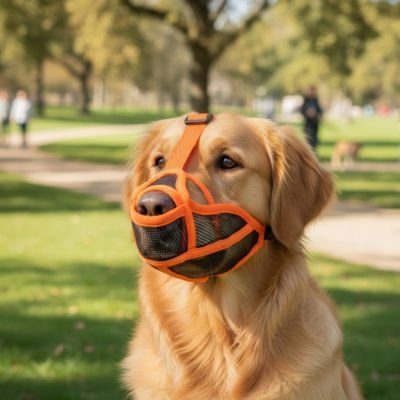 Muselière pour chien​